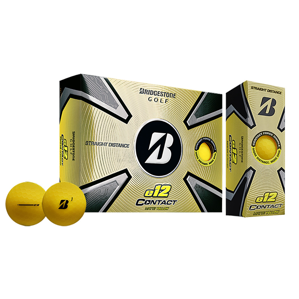 Bridgestone e12 Contact Matte Golf Balls - Maple Hill Golf